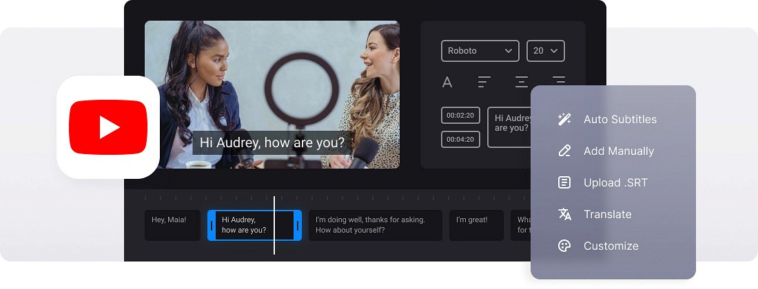 Add Subtitles to YouTube Video Online