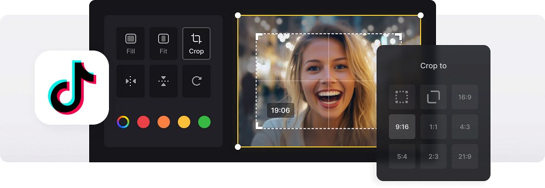 Crop Video for TikTok