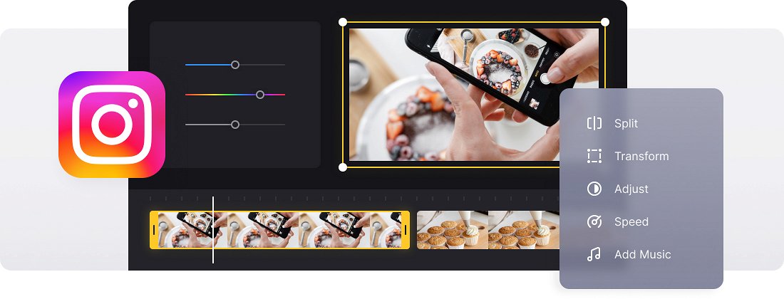 Instagram video editor