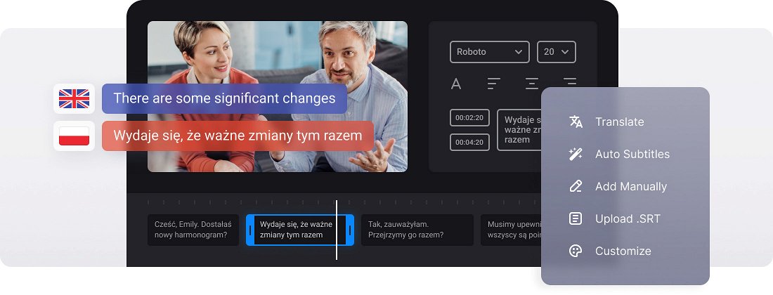 Translate English Video to Polish