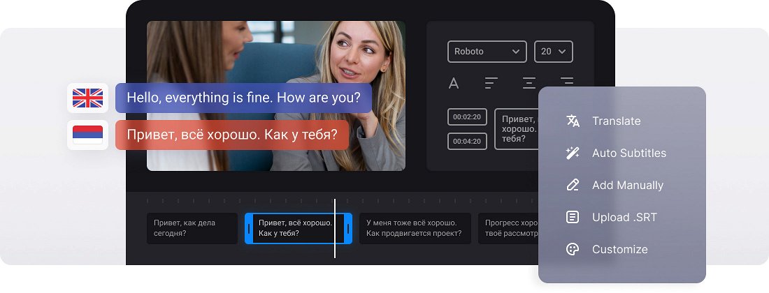 Translate English Video to Russian