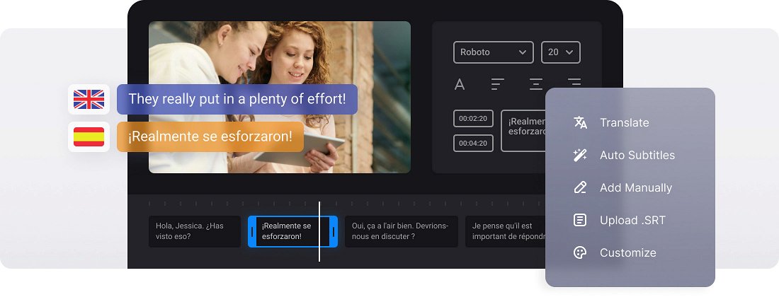 Translate English Video to Spanish