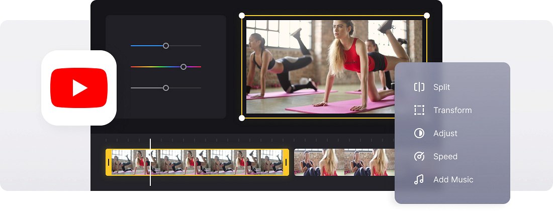 YouTube video editor