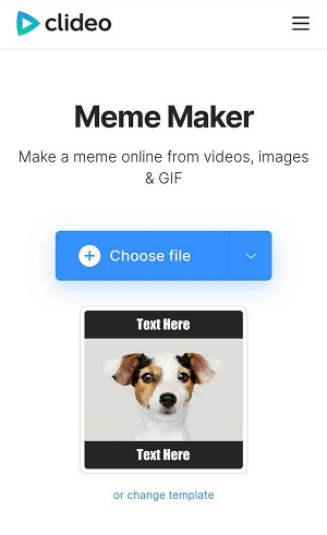 Add file to make meme on iphone