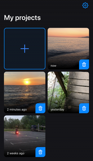 Upload video to Clideo's Cropping App