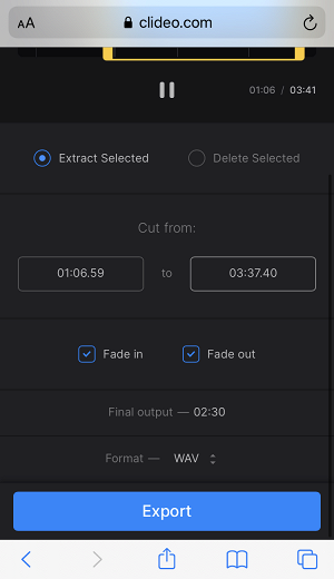 Add effect to ringtone on iPhone