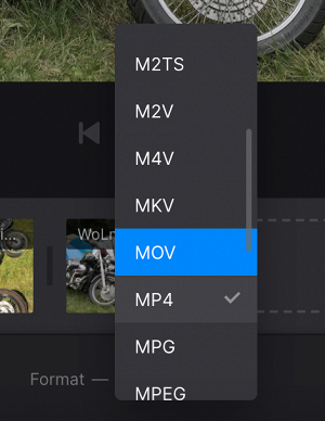 Convert video with picture and music Change format of video with picture and music