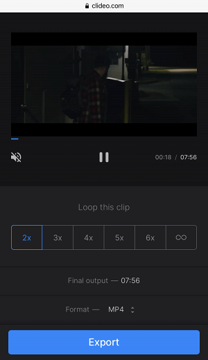 Repeat YouTube video on iPhone any number of times
