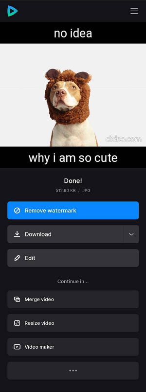 Save meme made in meme generator on iphone