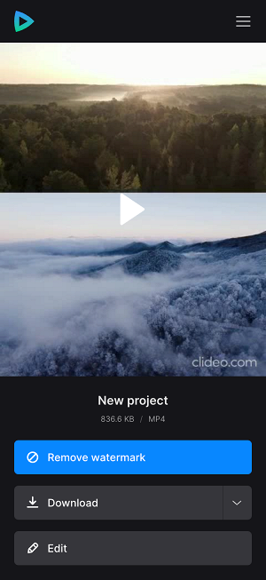 Save split screen video on iPhone