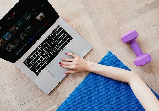 How to make workout video with music