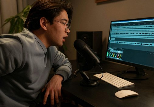 How to translate a podcast to text in another language