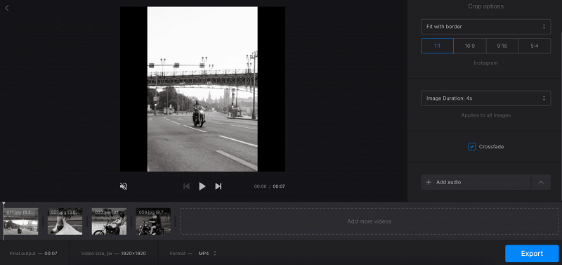 Add audio to picture slideshow on Mac Upload music to picture slideshow on Mac