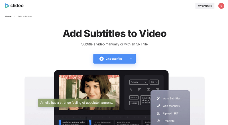 Add hardcoded subtitles into video