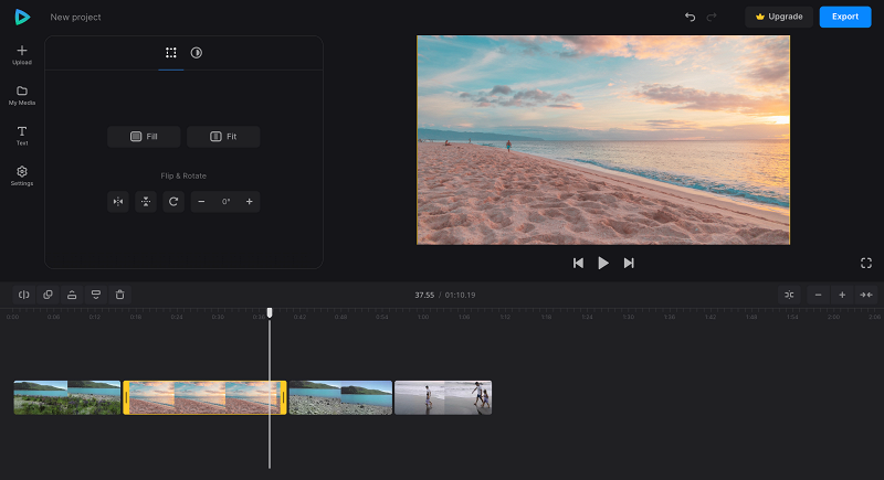 Add image to travel video