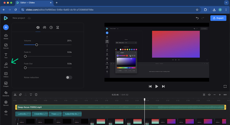 Add music to video tutorial
