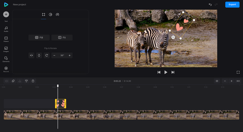 Add stickers to videos