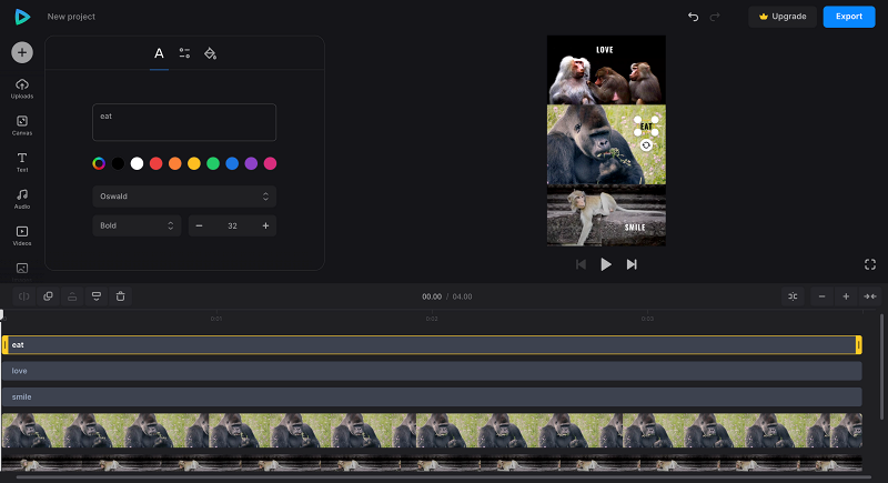 Add text to GIFs for Tumblr