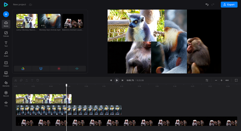 Add video on top of video in timeline
