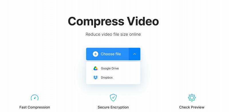 How to add video to compress for Facebook Upload a video to compress for Facebook from any device