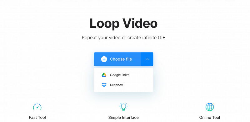 Add a video you want to loop for Instagram