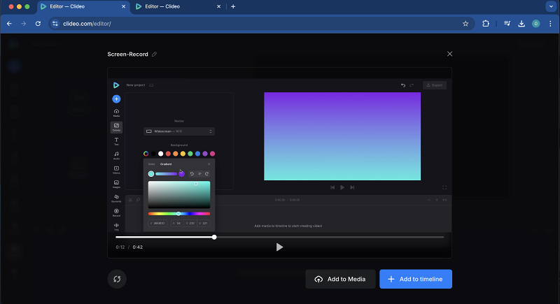 Add video tutorial to project
