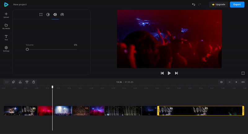 Adjust clips and images in video remix