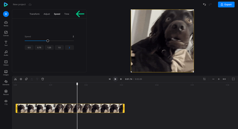 Adjust GIF before adding text