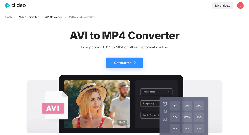 Convert AVI to MP4 AVI to MP4 format converter