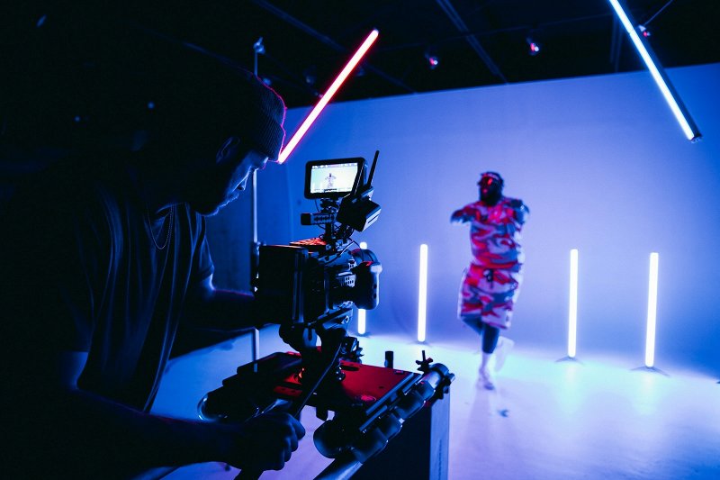 Behind the scenes