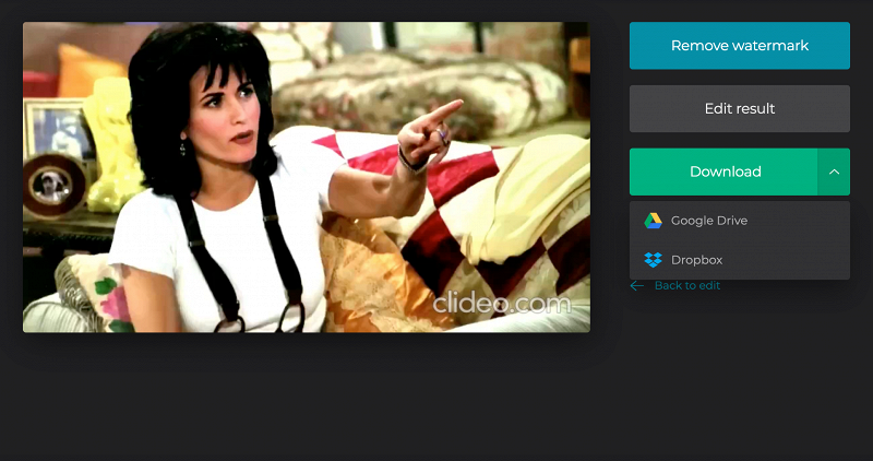 Download the bright video back to Android