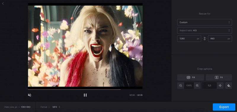 Change aspect ratio of your YouTube video