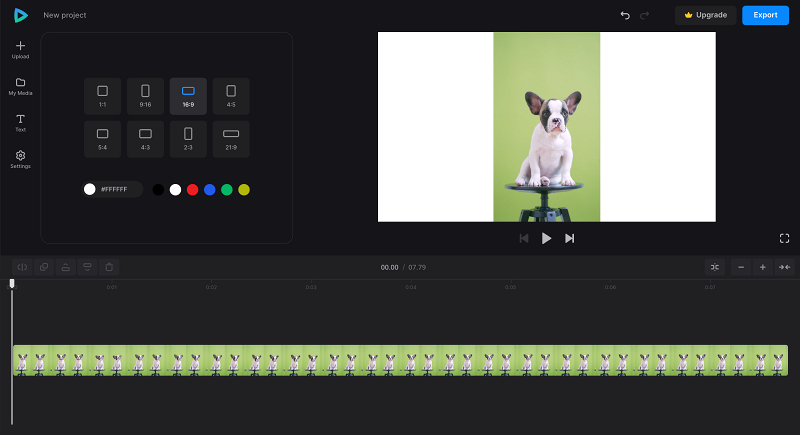 Change background color to white