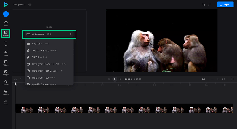 Change canvas to add video on top of video