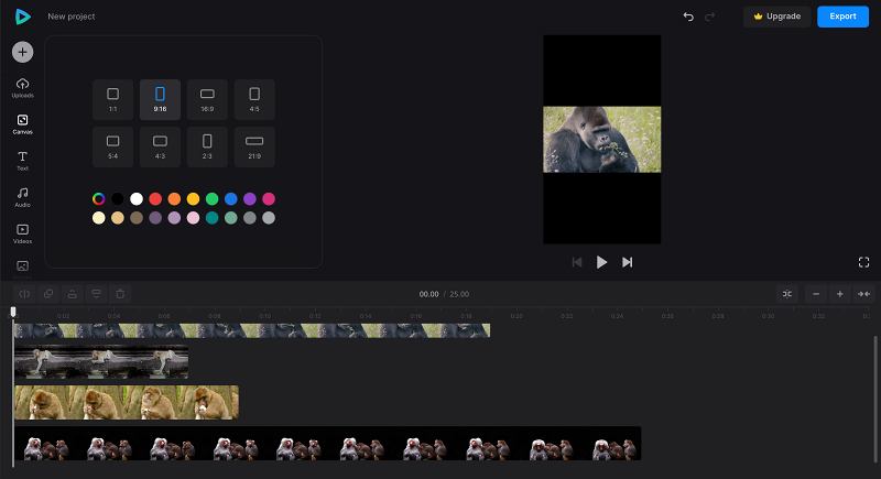 Change canvas to make GIFs for Tumblr
