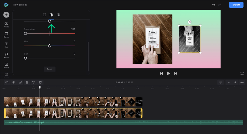 Change color in unboxing videos