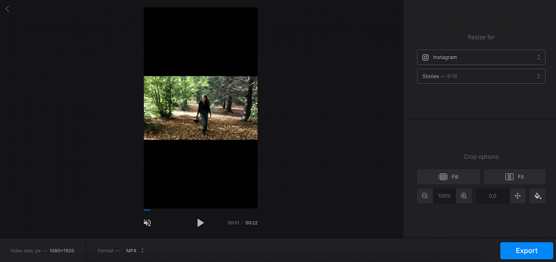 Resize for Instagram Story Change dimensions for Instagram Story