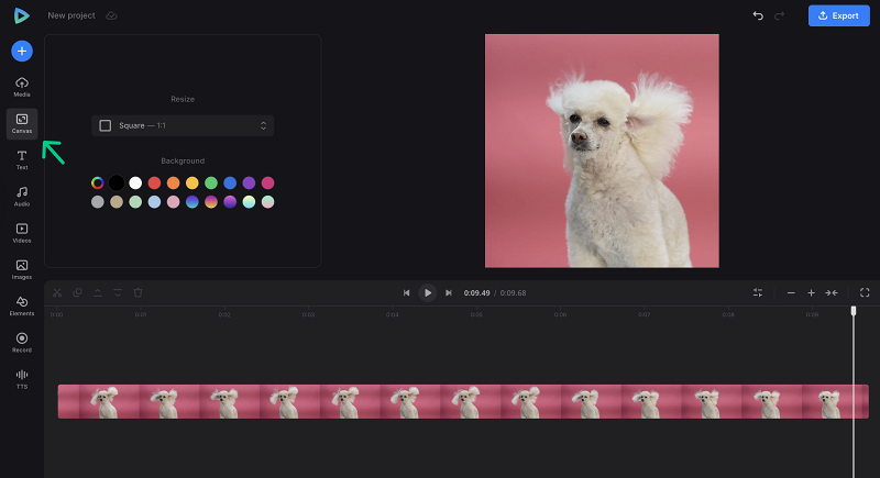Change GIF size in GIF maker