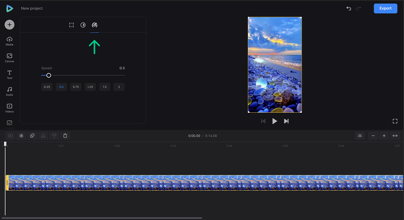 Change speed for TikTok 10-minute videos