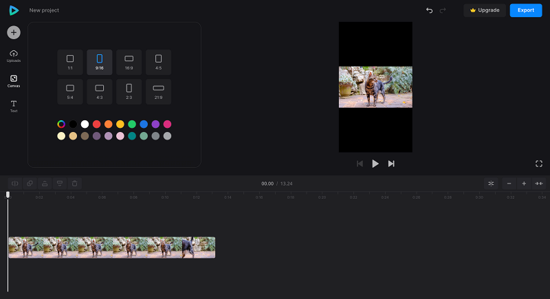 Change video wallpaper size