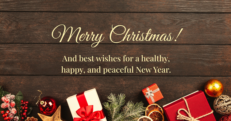Happy New Year fonts example 2 Christmas fonts combination 2