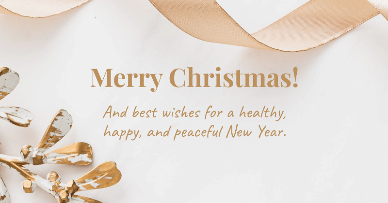 Happy New Year fonts example 3 Christmas fonts combination 3