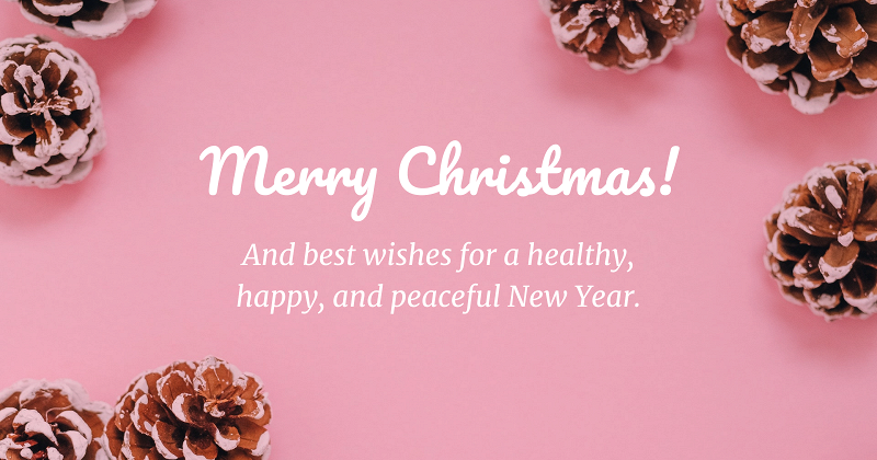 Happy New Year fonts example 4 Christmas fonts combination 4