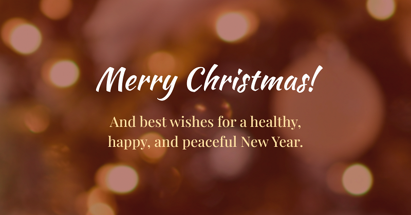 Happy New Year fonts example 5 Christmas fonts combination 5