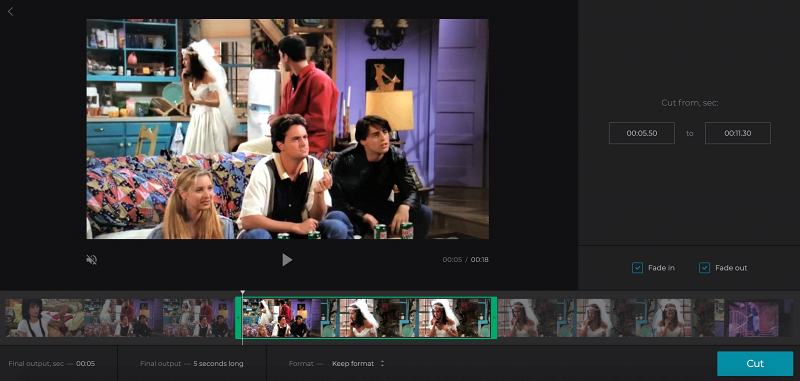 Clip a YouTube video by entering the necessary beginning and ending time