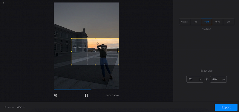 Make video meet the Rule of Thirds