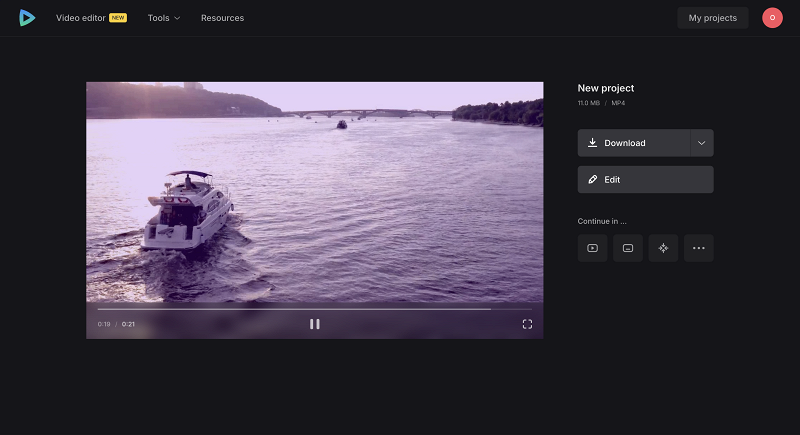 Download aesthetic video