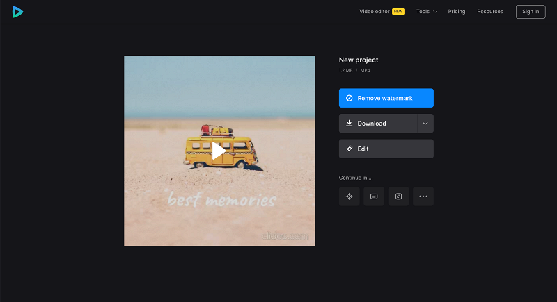 Download photo slideshow with music and text