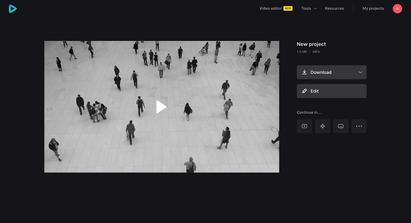 Download video without separated sound