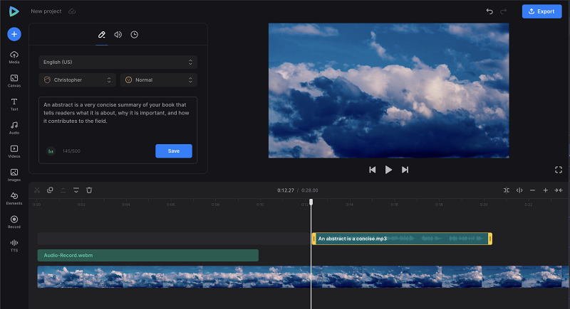Edit ai voiceover